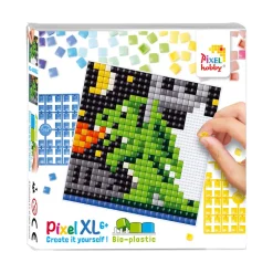 Pixel Mosaic, XL Mosaic Perler, Basic Set - Dragon