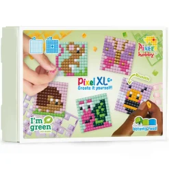 Pixel Mosaic, XL Mosaic Perler, Theme Box – Small Creatures