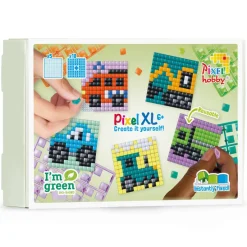 Pixel Mosaic, XL Mosaic Perler, Theme Box - Vehicles