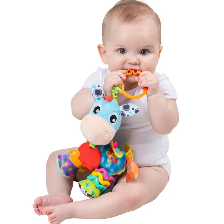 Playgro Baby Toy, Clip Clop Activity Horse with Hanging Attachment