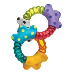 Playgro Baby Toy, Teething Rattle – Click and Twist