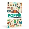 Poppik Paper Sticker Mosaic, Poster and 44 Stickers - Insects