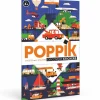 Poppik Sticker Mosaic in Paper, Poster and 44 Stickers - Vehicles