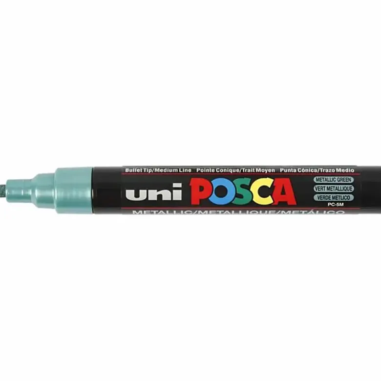 Posca Markers, 2.5 mm Tip - Set of 8 Metallic
