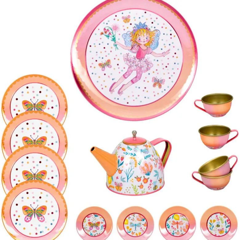 Princess Lillefe Tea Set in Suitcase