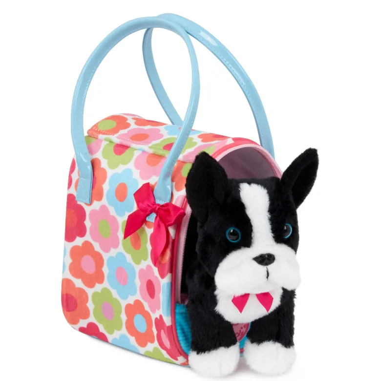 Pucci Pups Dog in a Floral Bag