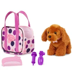 Pucci Pups Dog in a Polka Dot Bag