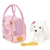 Pucci Pups Dog in Bag with Crown Pattern