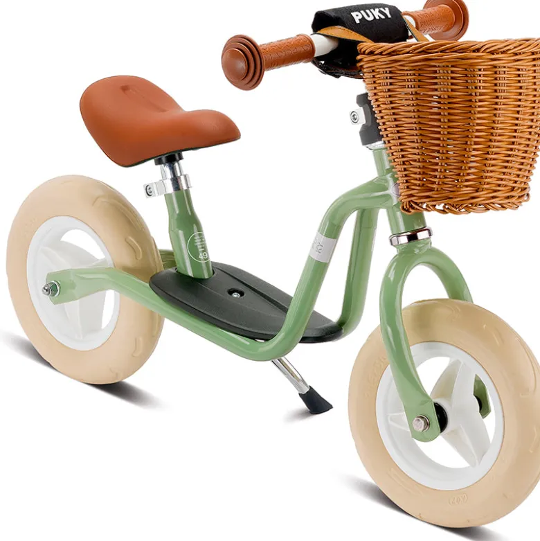 Puky Balance Bike LR M Classic, Retro Green - Suitable for Ages 2 and Up