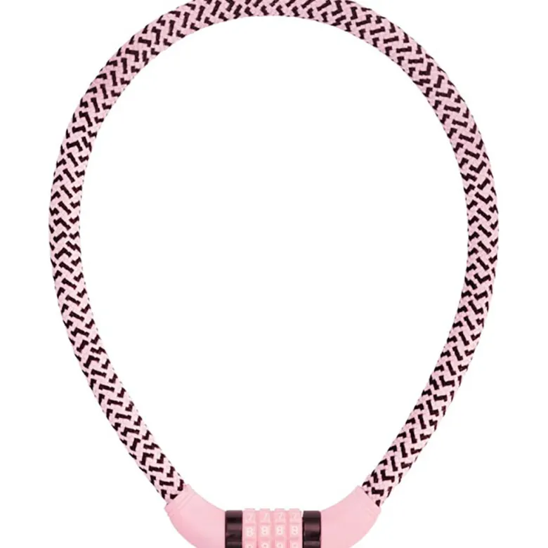 Puky Bike Lock, Combination Cable Lock - Retro Pink