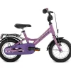 Puky Youke Kids' Bike 12" Perky Purple - Suitable for Ages 3 and Up