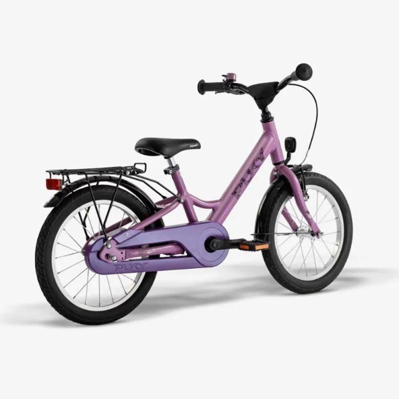 Puky Youke Kids' Bike 16" Perky Purple - For Ages 4 and Up