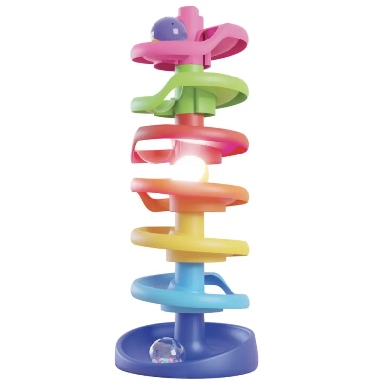 Quercetti Ball Tower with Light-Up Balls, Suitable for Ages 1 and Up