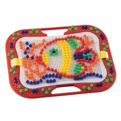 Quercetti Fanta Color Pegboard with 300 Pegs