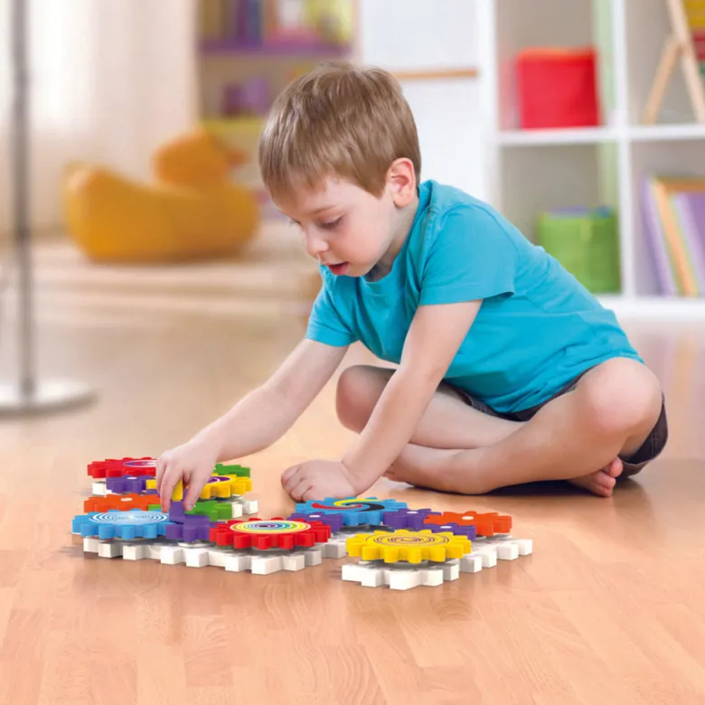 Quercetti Kaleido Gears Construction Set with Gears