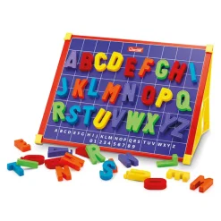 Quercetti Magnetic Drawing Board with Letters