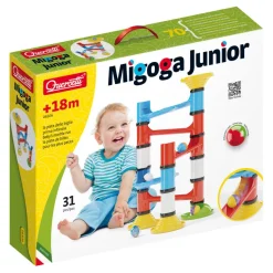 Quercetti Migoga Junior Marble Run with 31 Pieces