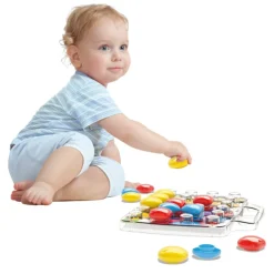 Quercetti Pegboard, Fantacolor Baby Starter Set