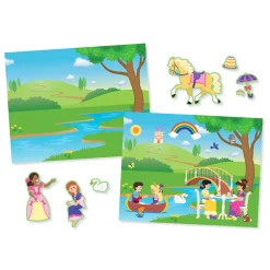 Reusable Foam Stickers - Princess Castle