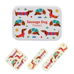 Rex London Bandages, Pack of 30 - Sunny Dachshund