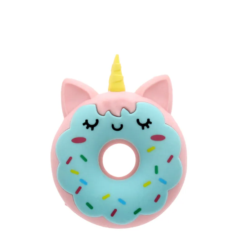 Rex London Eraser, Animal Doughnut - Unicorn