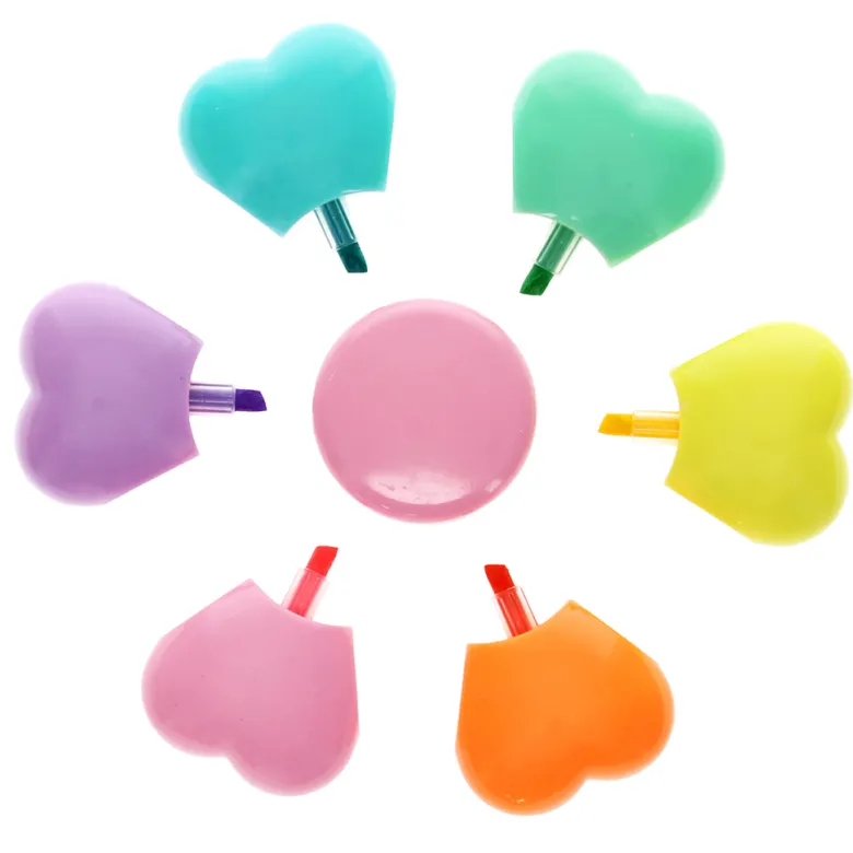 Rex London Flower-Shaped Highlighter Markers