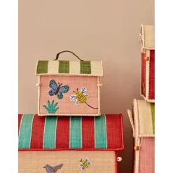 Rice Basket for Storage, Extra Small, Pink – Butterfly Theme