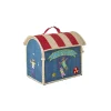 Rice Basket House for Storage, Extra Small, Blue - Circus