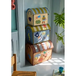 Rice Basket House for Storage, Natural – Hero Theme Blue