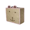 Rice Bear Suitcase for Storage - Pink