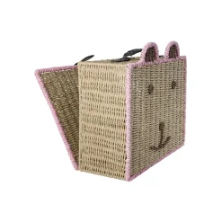 Rice Bear Suitcase for Storage - Pink