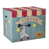 Rice Collapsible Storage Basket, XL - Circus Design