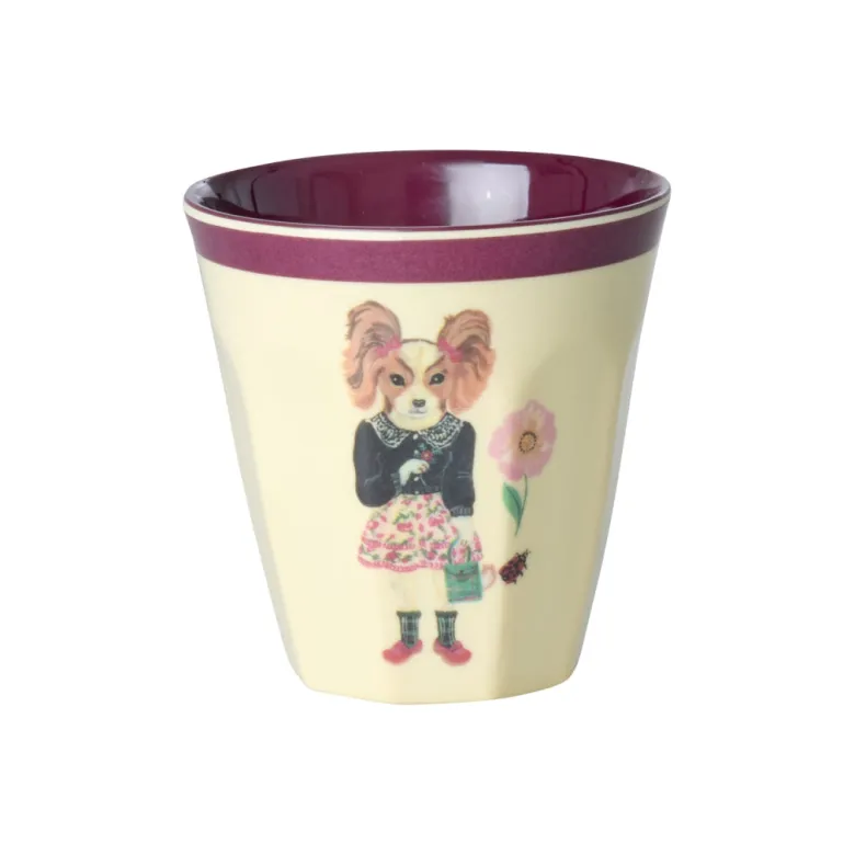 Rice Melamine Cups, Multicolor, Nathalie Lété Print, Set of 6 - Medium