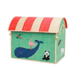 Rice Storage Basket, Animal Design