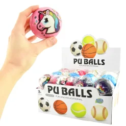 Robetoy Ball with Unicorn Design, 5 Assorted Models