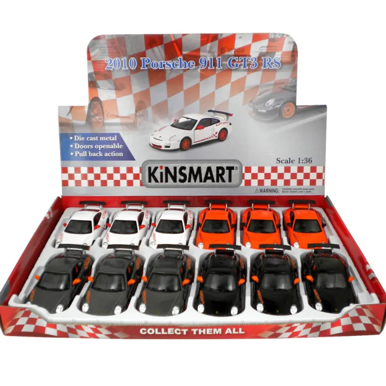 Robetoy Die-Cast Car, Porsche 911 GT3, Assorted Models