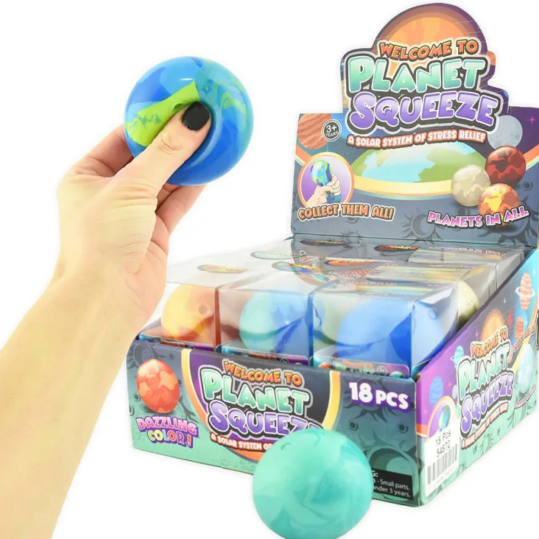 Robetoy Giant Squeeze Ball, Glitter