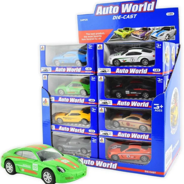 Robetoy Metal Car, 10 cm - Assorted Models