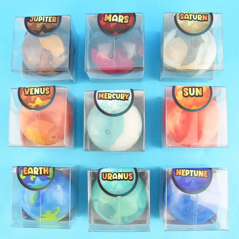 Robetoy Squeeze Ball, Planet – Assorted Colours