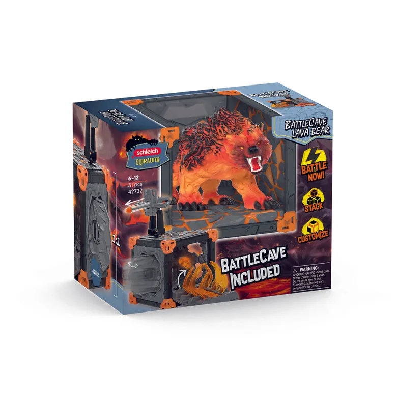 Schleich Eldrador BattleCave Lava Bear