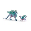Schleich Flower Dragon Mother and Young