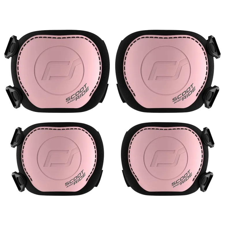 Scoot & Ride Protective Gear for Scooters, Rose – Size XXS-S