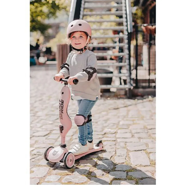 Scoot & Ride Protective Gear for Scooters, Rose – Size XXS-S