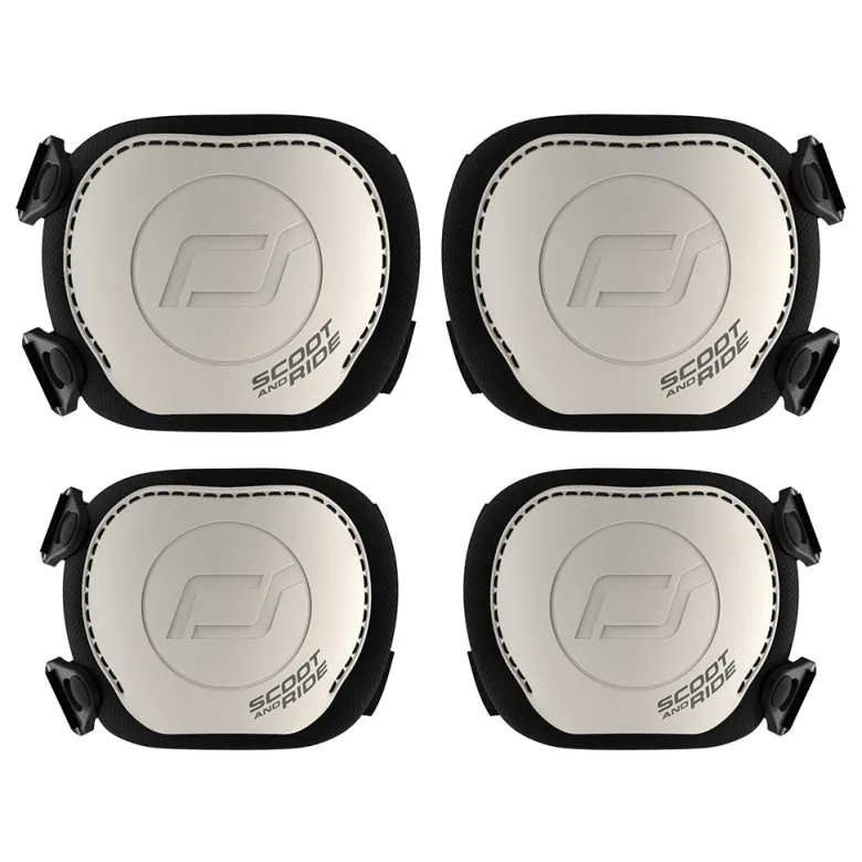 Scoot & Ride Protective Gear for Scooters, Ash - Size XXS-S