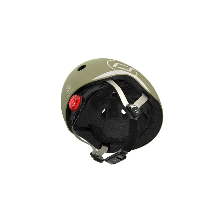 Scoot and Ride Bike Helmet, Olive - Multiple Sizes
