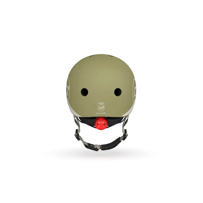 Scoot and Ride Bike Helmet, Olive - Multiple Sizes