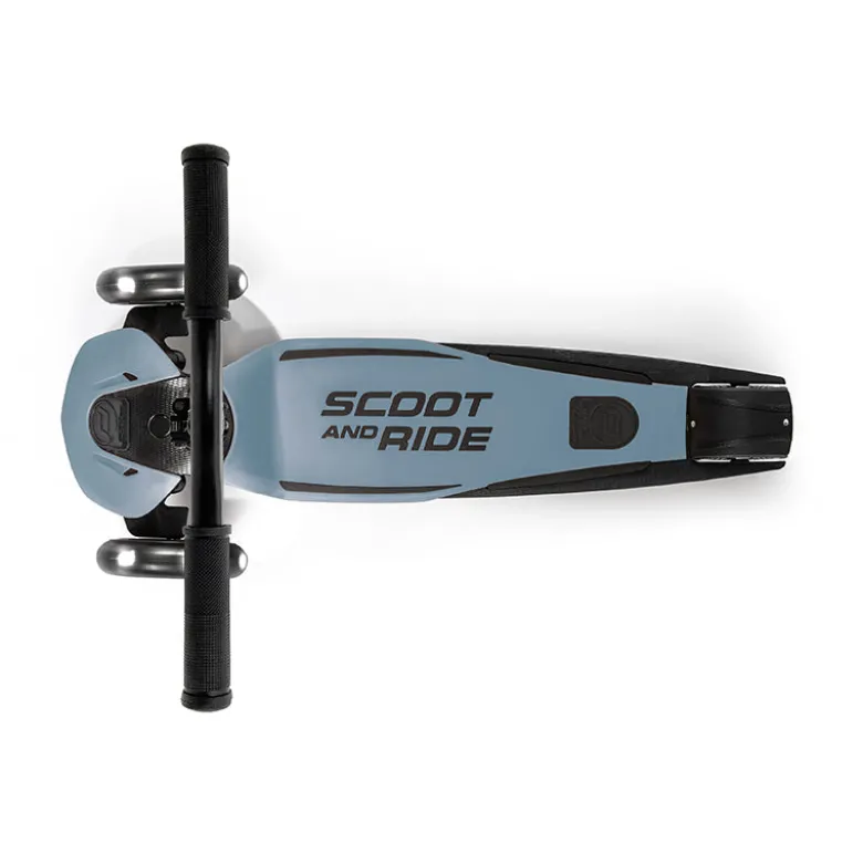 Scoot and Ride Highway Kick 5, Scooter - LED Steel