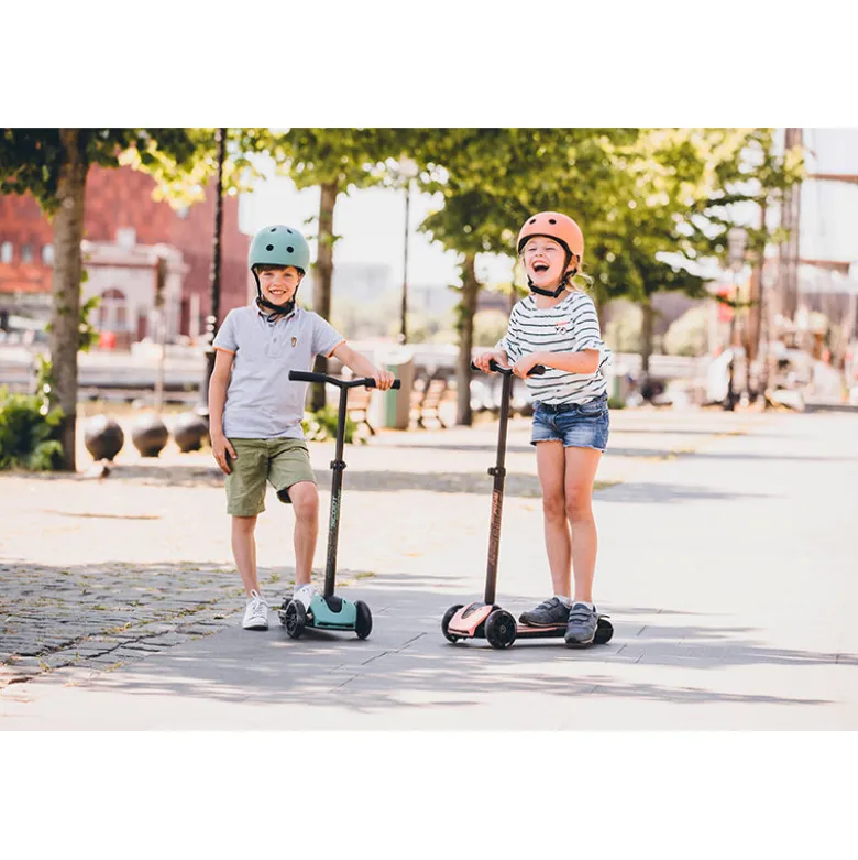 Scoot and Ride Highway Kick 5, Scooter - LED Steel