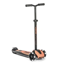Scoot and Ride Highway Kick 5 Scooter - LED Peach