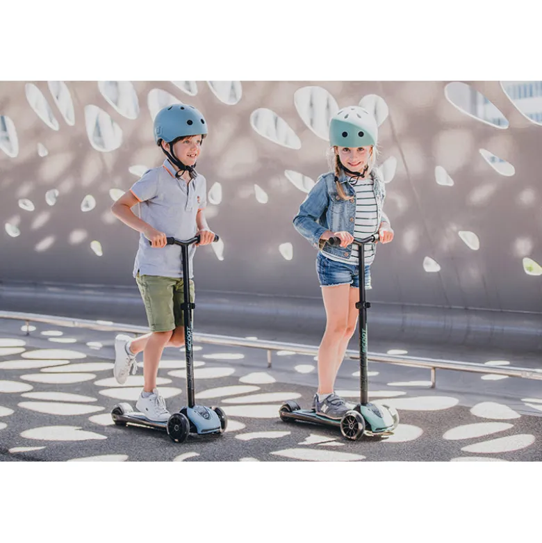Scoot and Ride Highway Kick 5 Scooter - LED Peach